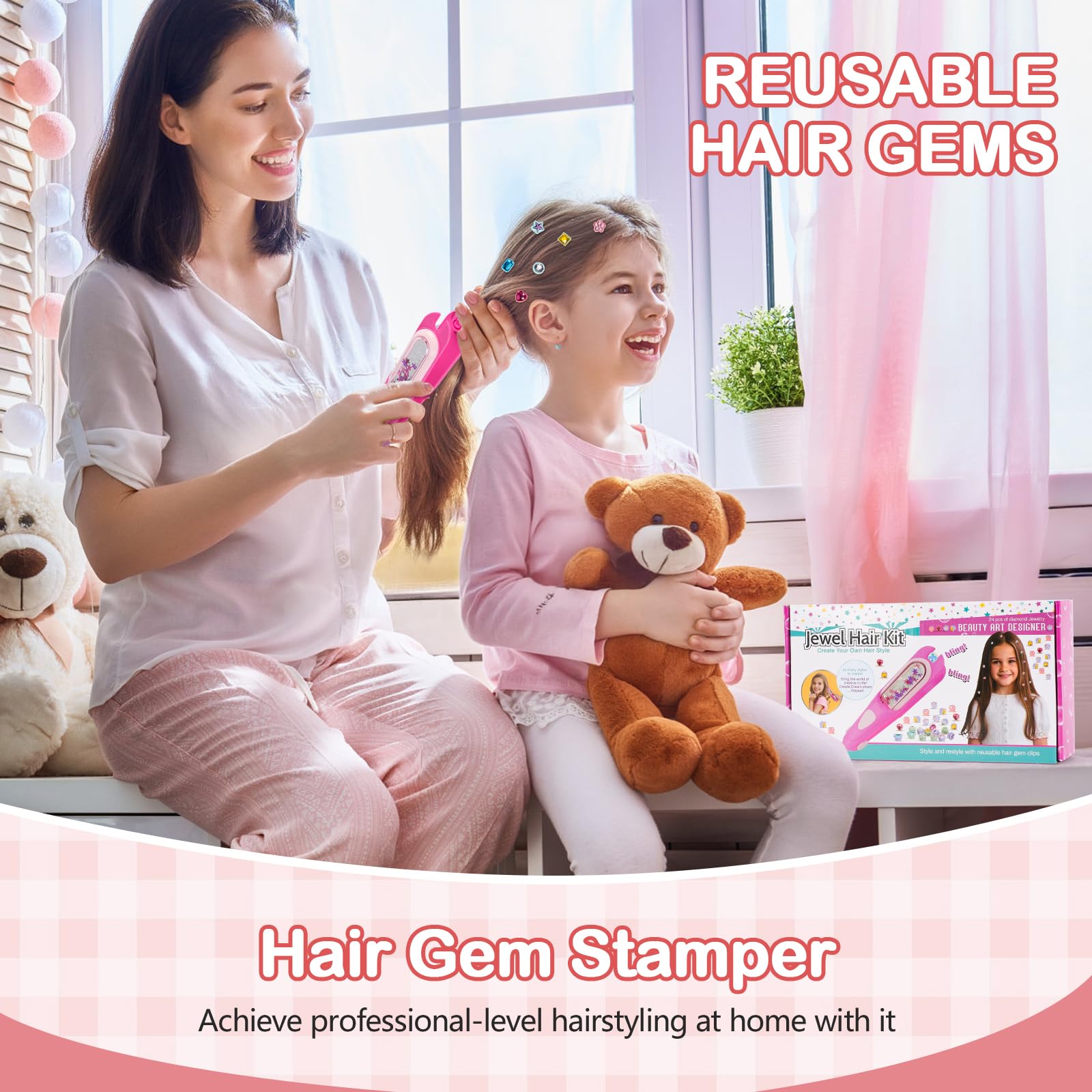 Yoloflix included rhinestones in assorted styles for versatile looks.