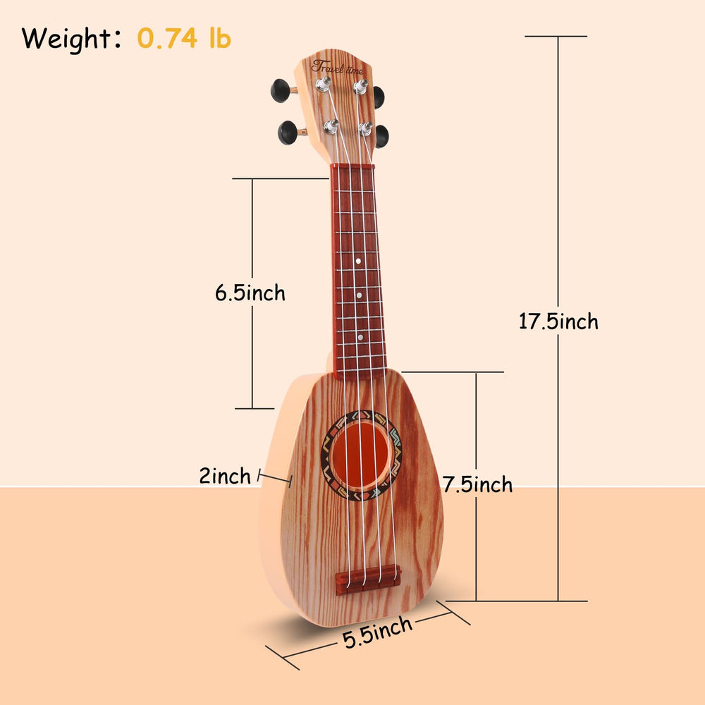 YOLOPARK 17-inch kids guitar strap included for easy on-the-go practice.
