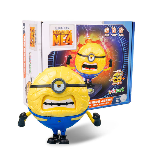 YOLOPARK Despicable Me Mega Jerry figure, poseable for dynamic play and display.