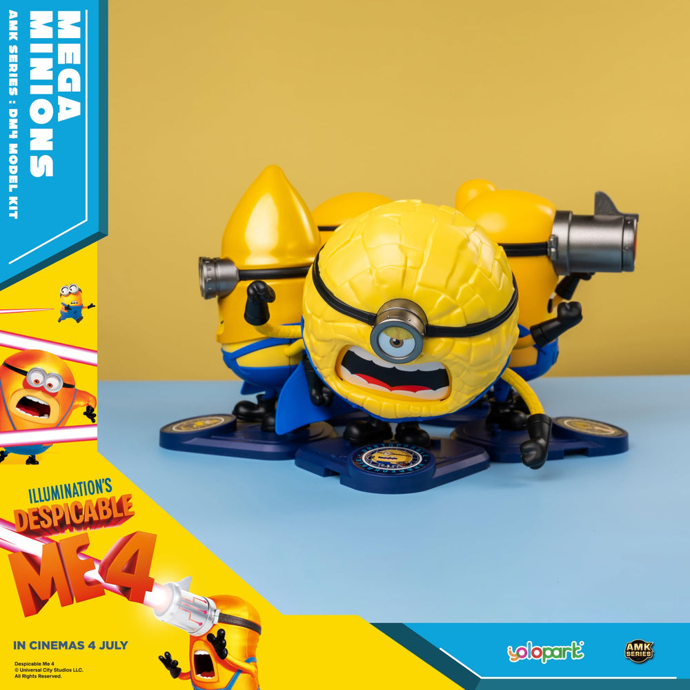YOLOPARK Despicable Me minion collection complements existing figures for display scenes.