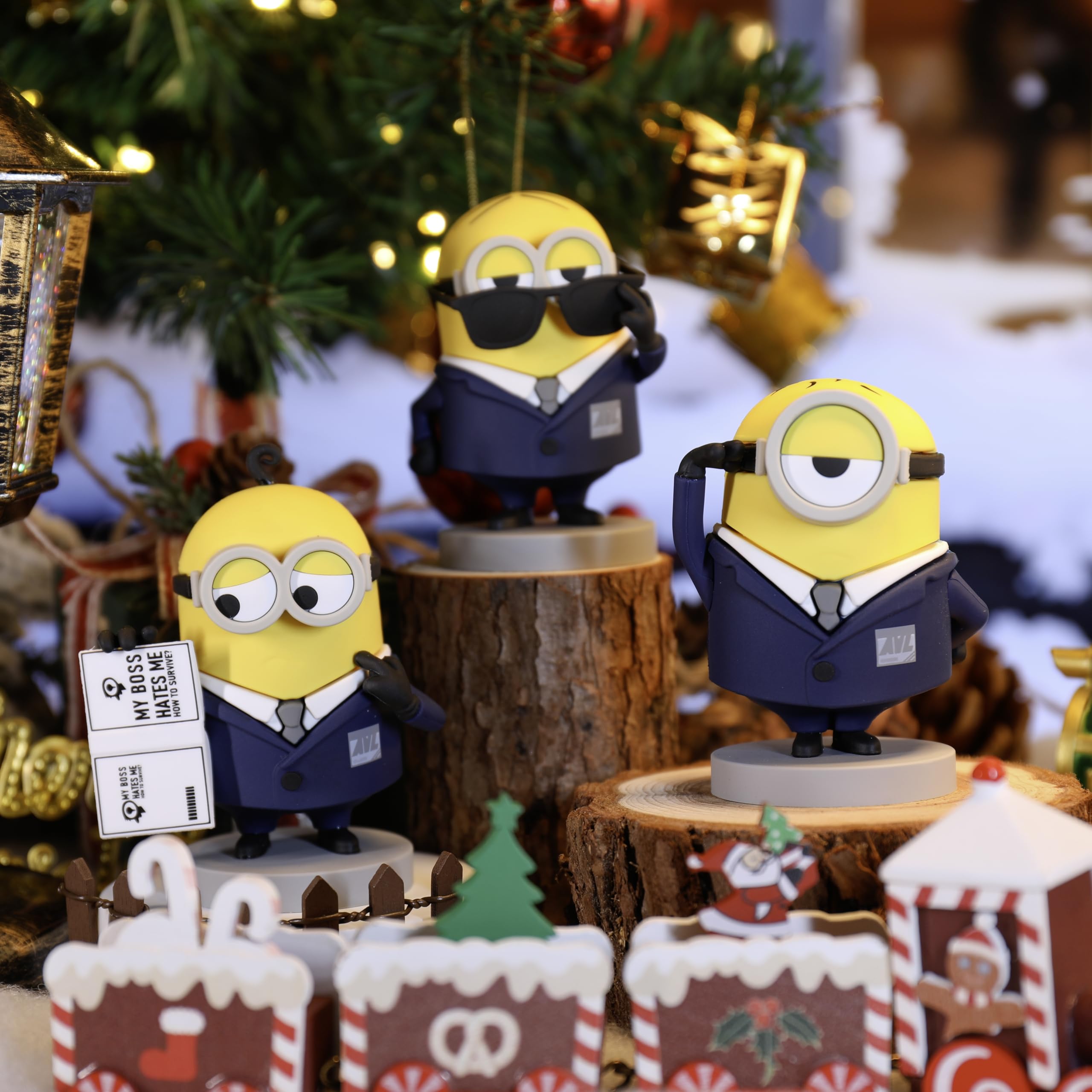 YOLOPARK Despicable Me 4 desk decor for home or office spaces.
