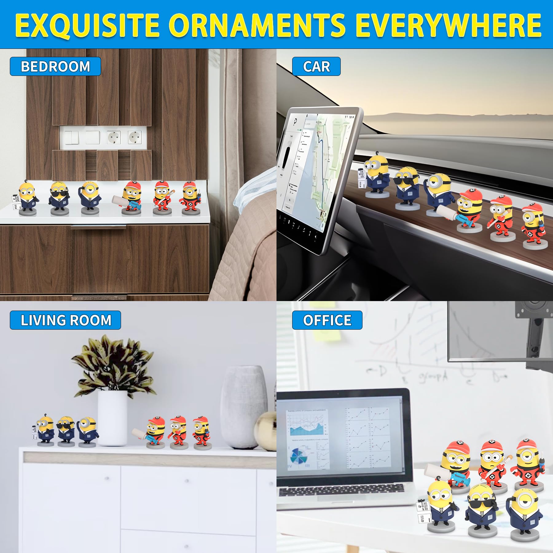 YOLOPARK Despicable Me 4 Minions stocking stuffer ideas for kids.