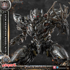 YOLOPARK Megatron diecast metallic finish with weathered look