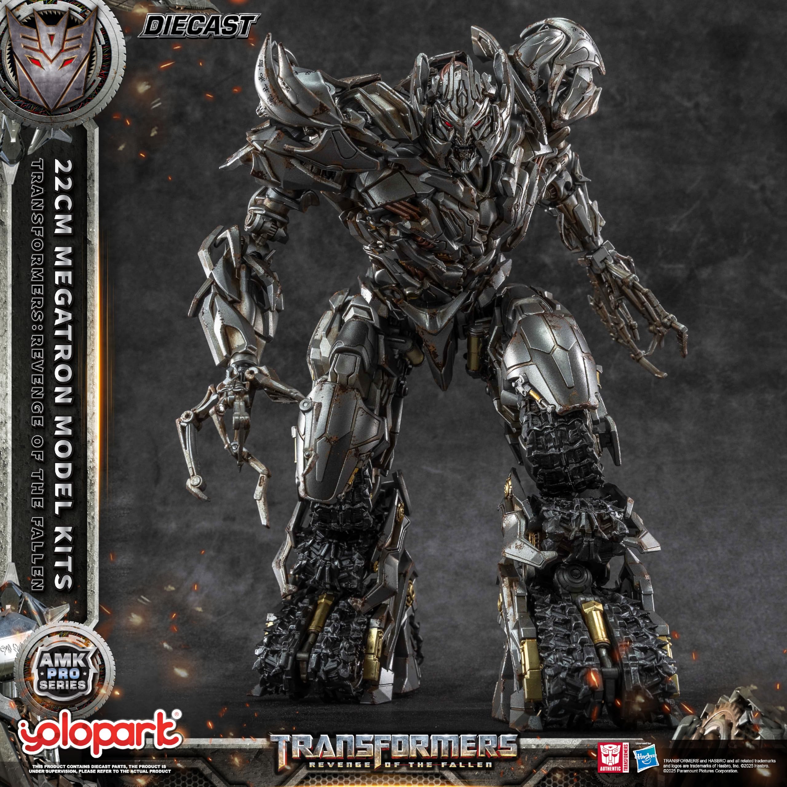 YOLOPARK Megatron Energon base and stand for stable posing