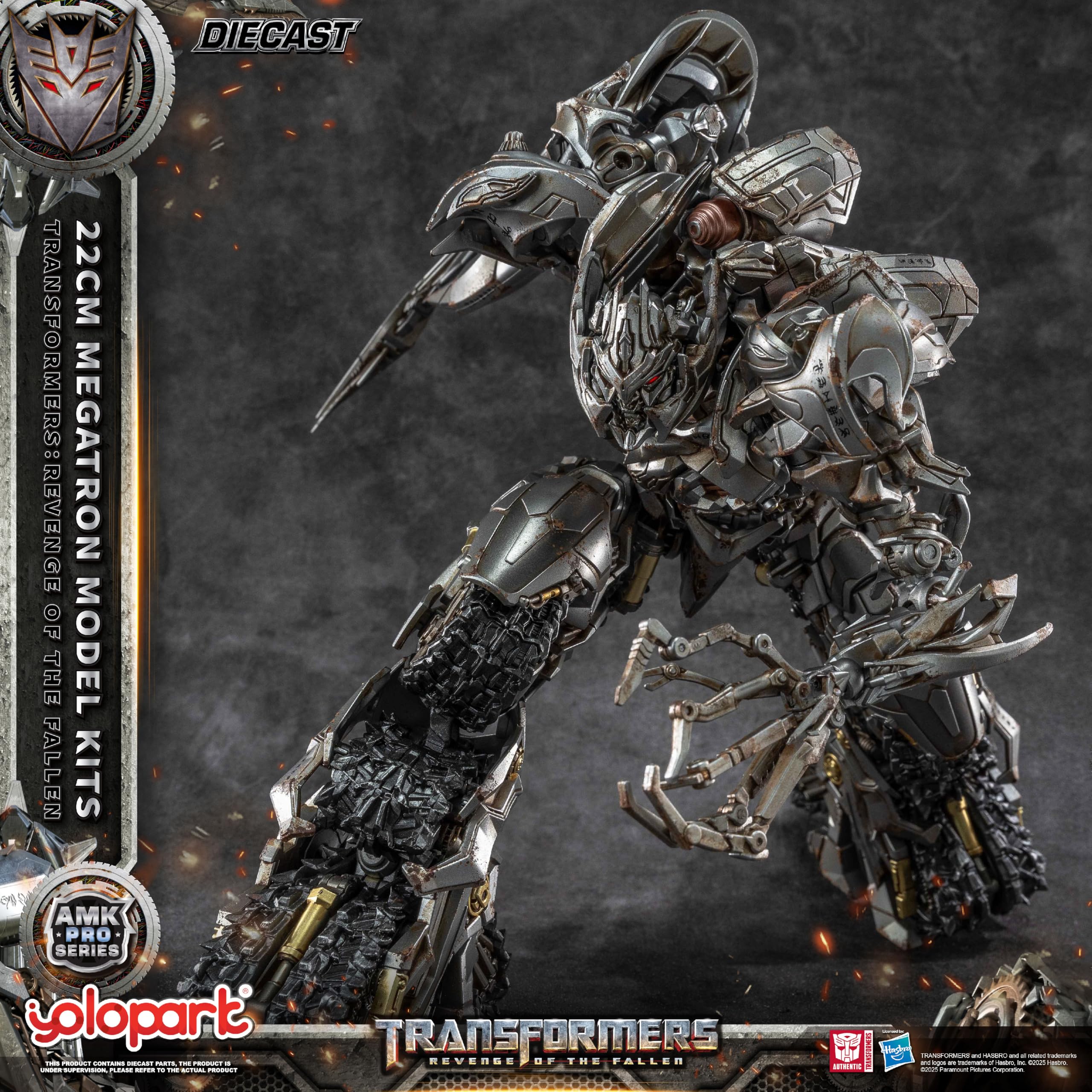YOLOPARK Megatron movable joints enabling dynamic posing