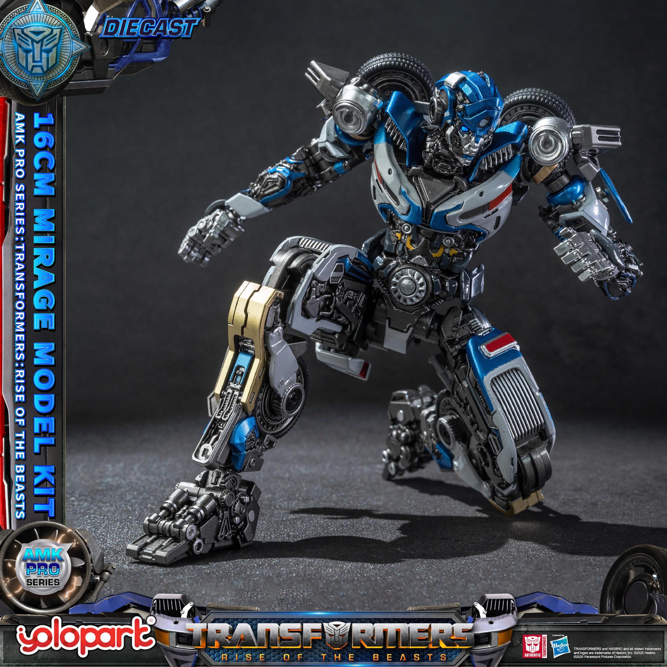 YOLOPARK Mirage articulation enables dynamic posing