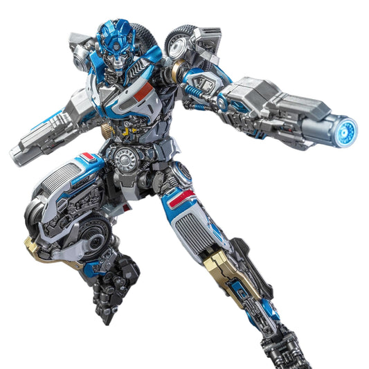 YOLOPARK Mirage action figure front view with authentic detailing for display