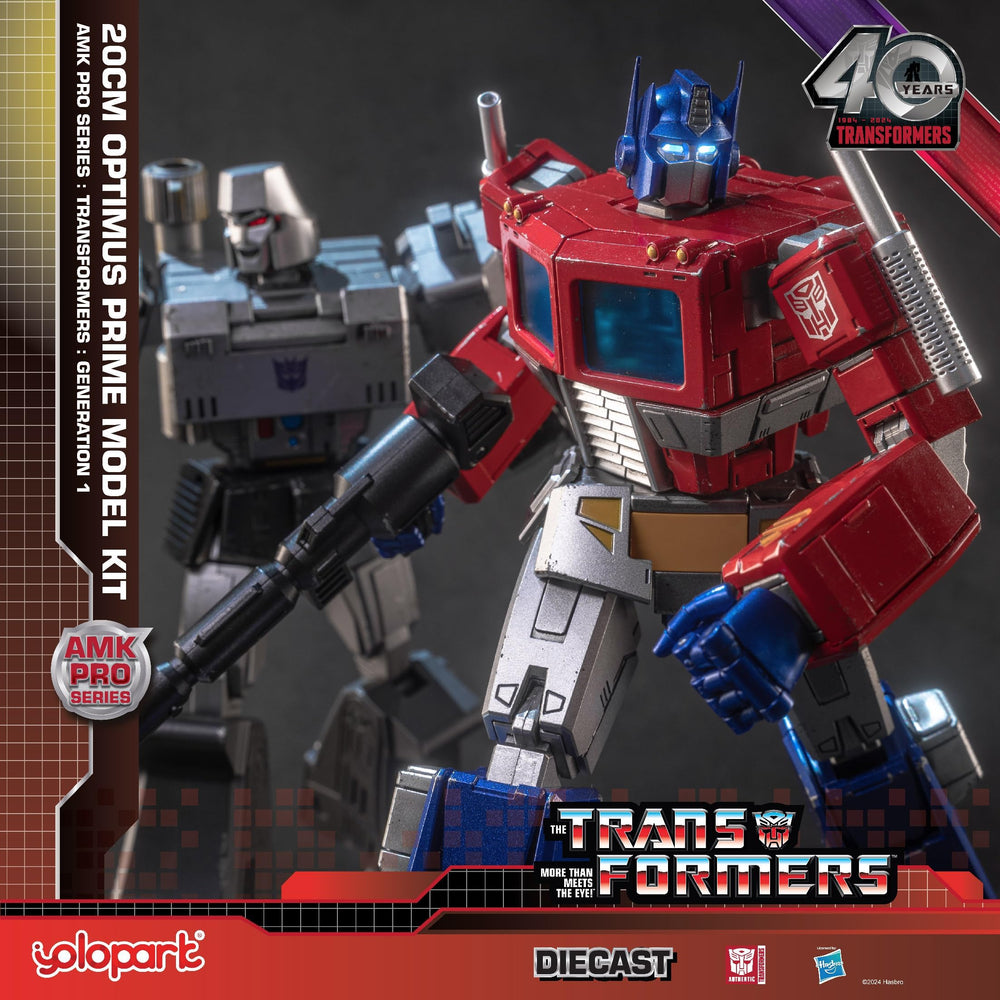 YOLOPARK Optimus Prime eyes light in three modes for ambience