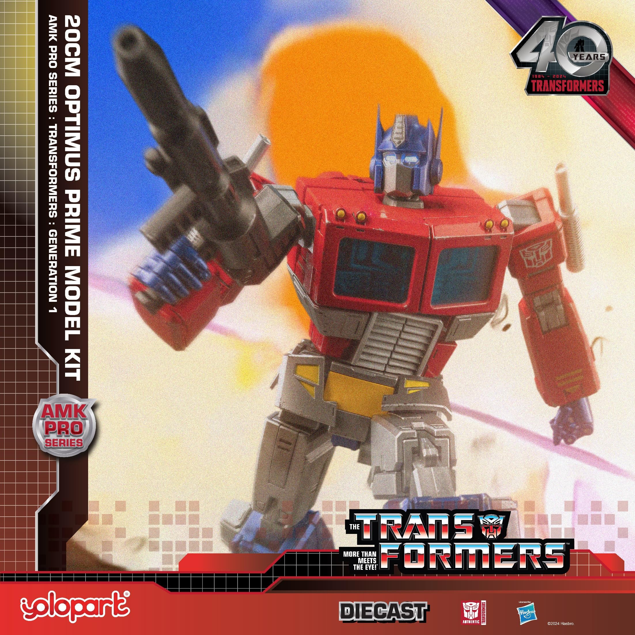 YOLOPARK Optimus Prime non transforming display figure
