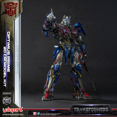 YOLOPARK Optimus Prime sword and shield set enabling action-ready displays