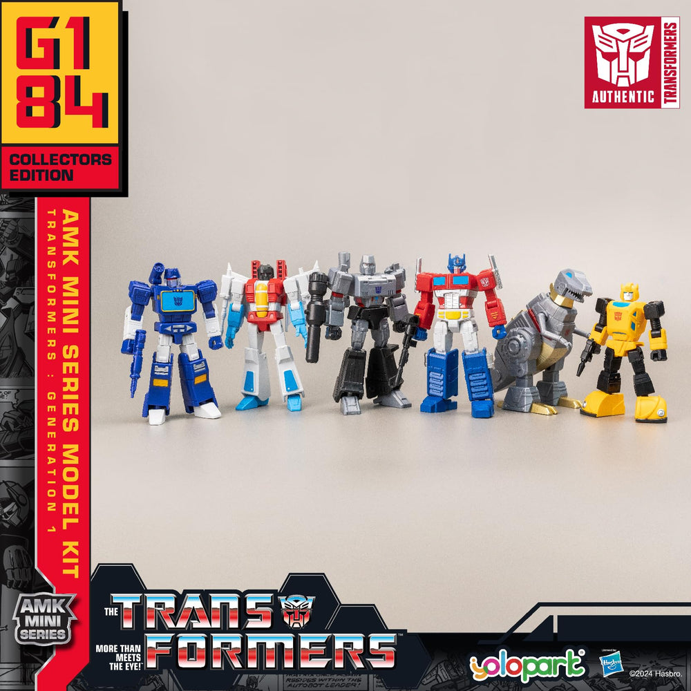 YOLOPARK Transformers Optimus Prime figure ready for action, ideal for imaginative play sessions.