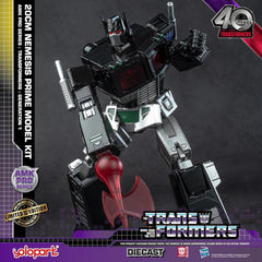 YOLOPARK Nemesis Prime Energon axe and ion blaster for action dioramas.