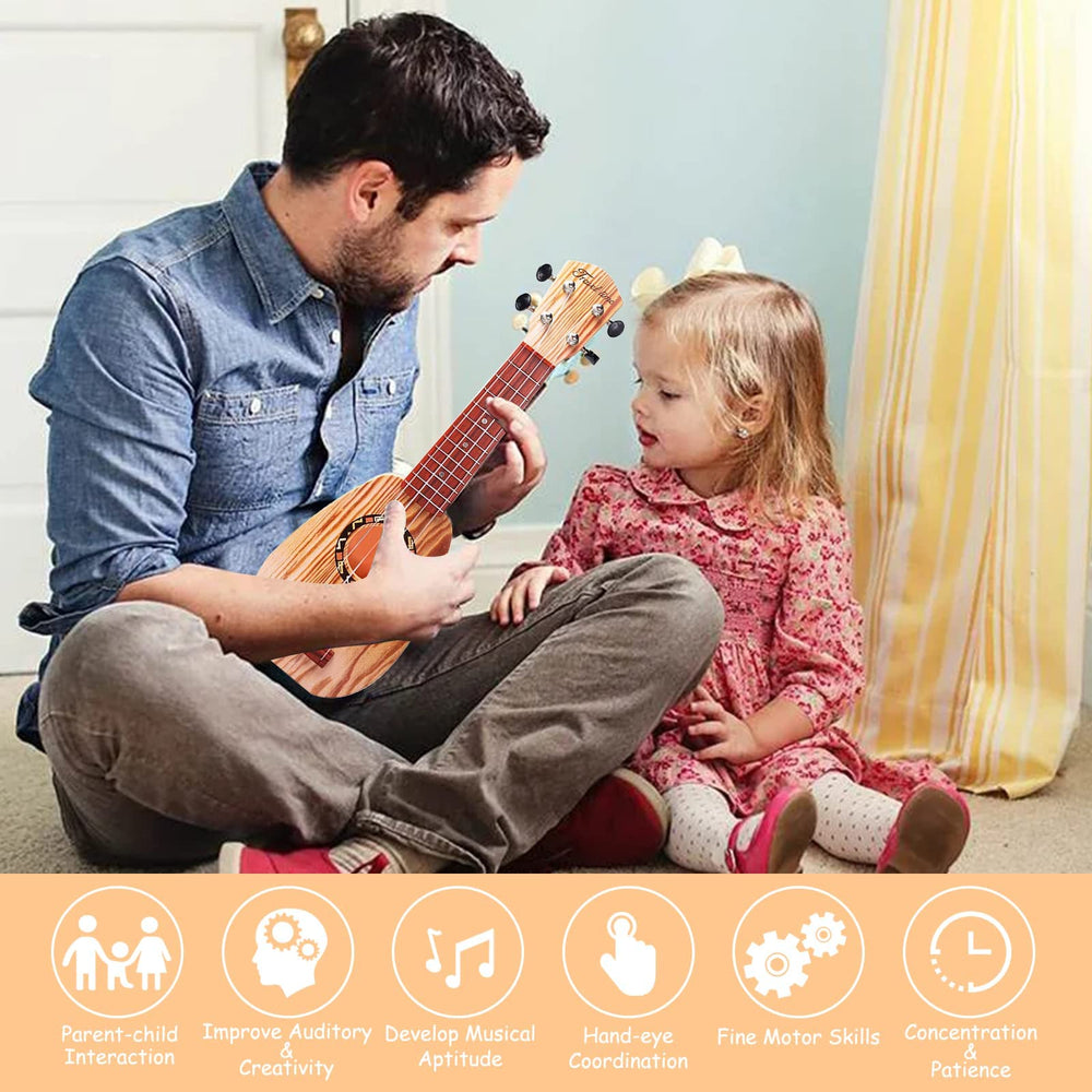 YOLOPLUS+ gliding frets enable smooth finger movement during practice.