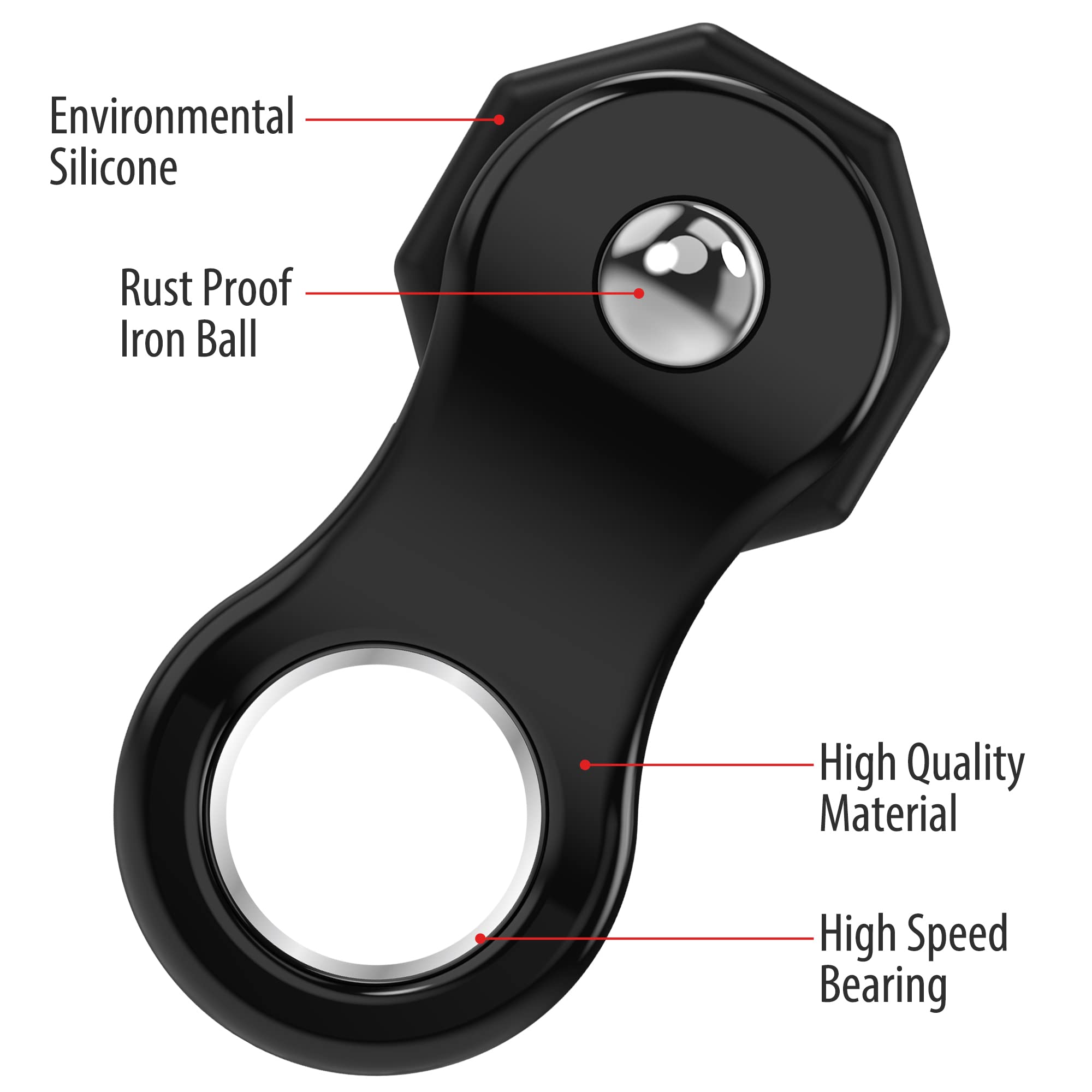 Yolscue fidget spinners pocket friendly design for on the go use