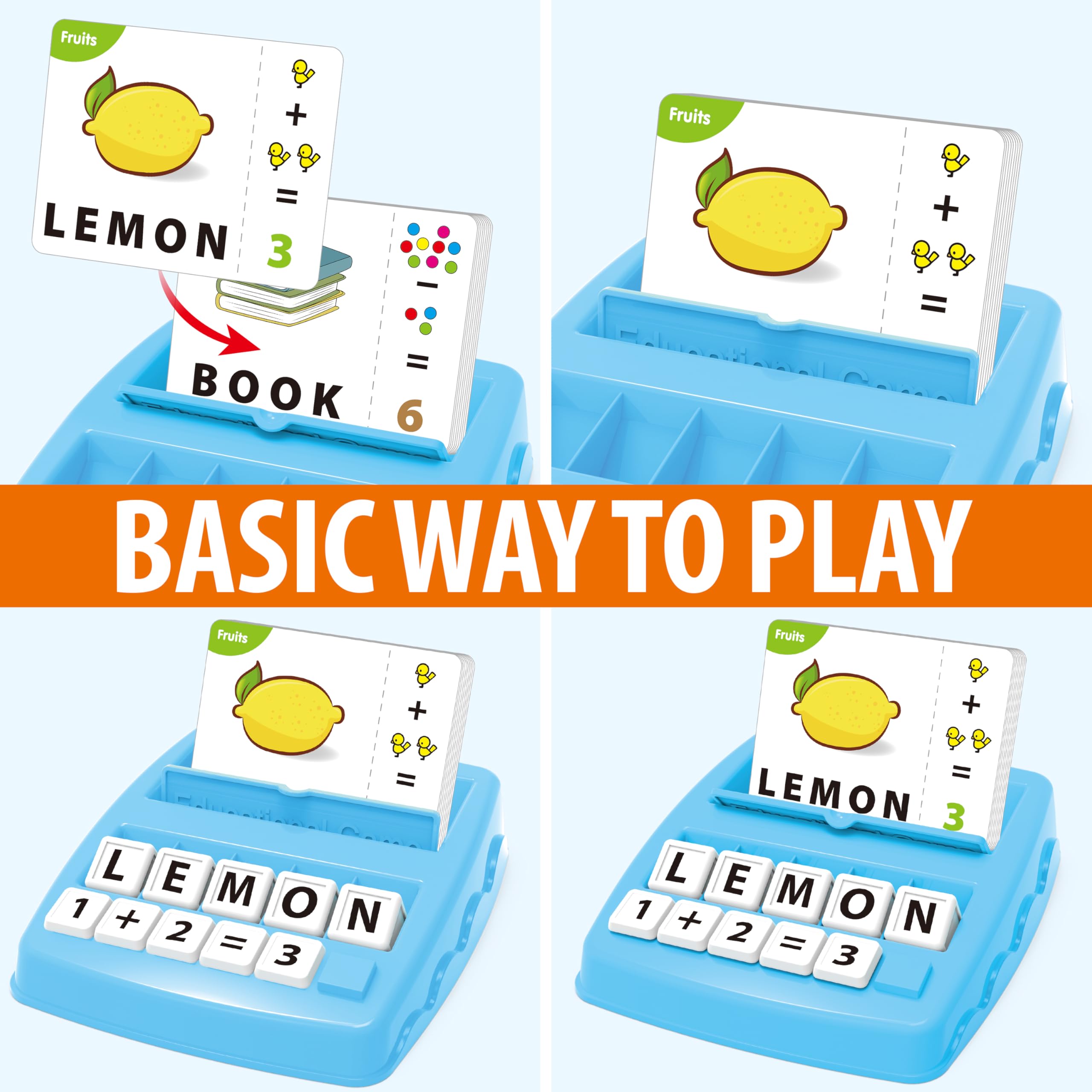 Yolscue matching tray blue to organize play and learning activities.
