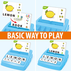 Yolscue matching tray blue to organize play and learning activities.