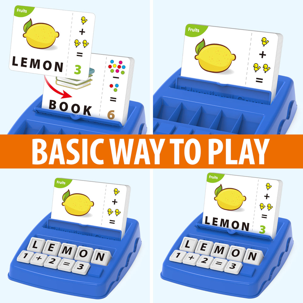 Yolscue matching tray keeps learning pieces organized