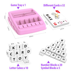 Yolscue 2-in-1 educational game combines letters and math for flexible learning
