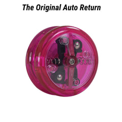 Yomega Brain pink auto-return clutch engaged during play