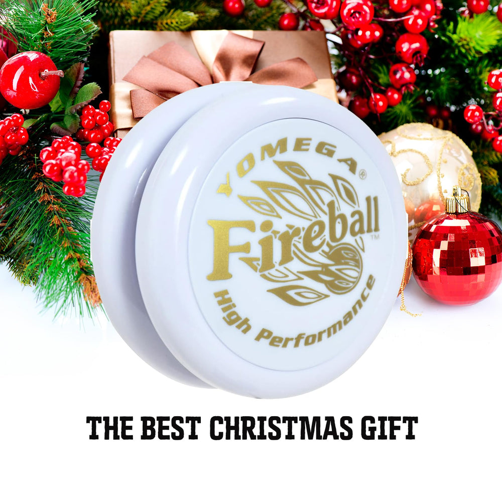Yomega Fireball yo-yo spinning in air for advanced tricks