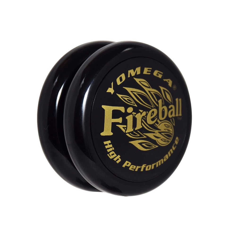 Yomega Fireball YoYo transaxle enables long smooth spins for skilled tricks.