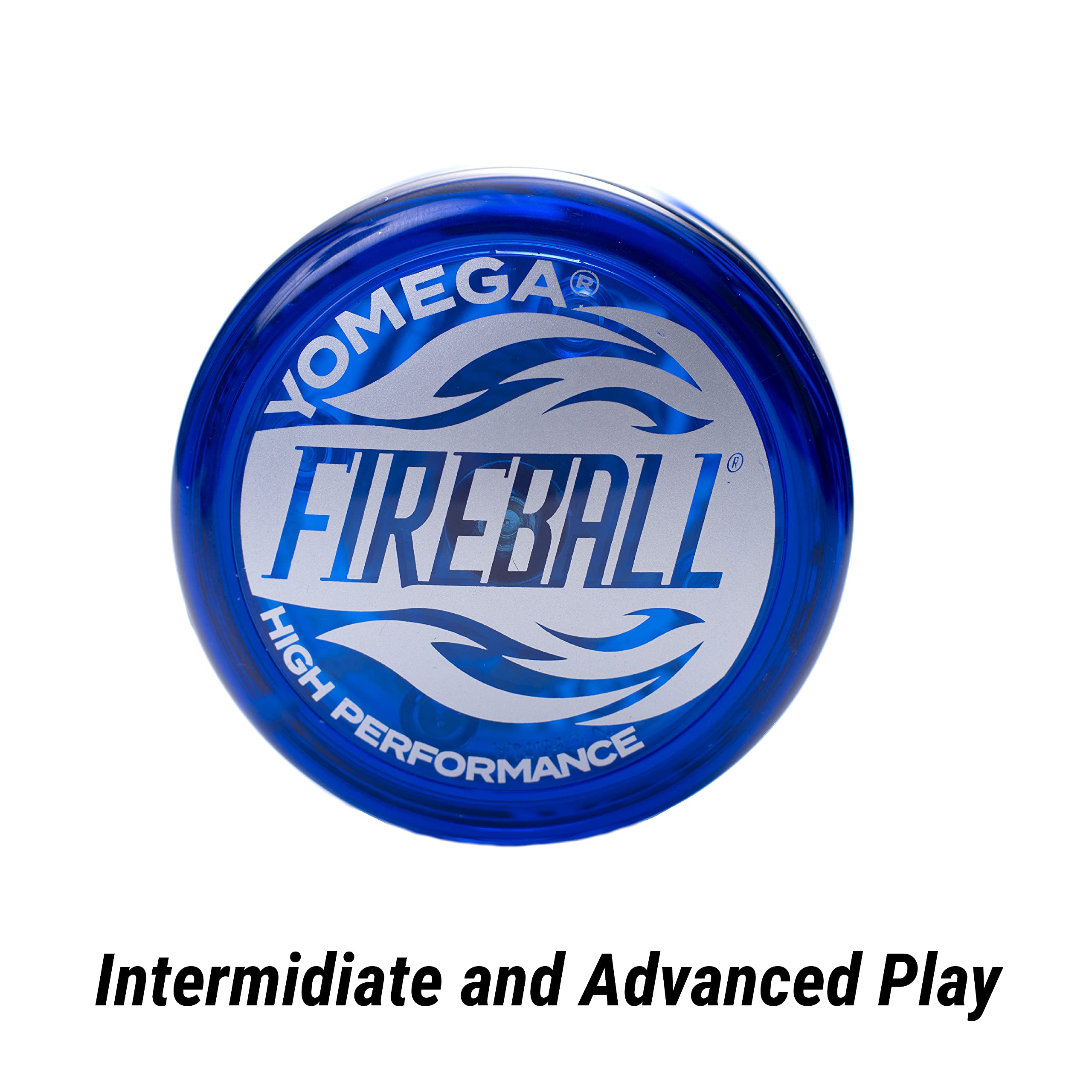 Yomega Fireball transaxle closeup reveals modular design and smooth spin.