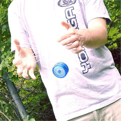 Yomega Original Brain yoyo clear body close-up highlighting design