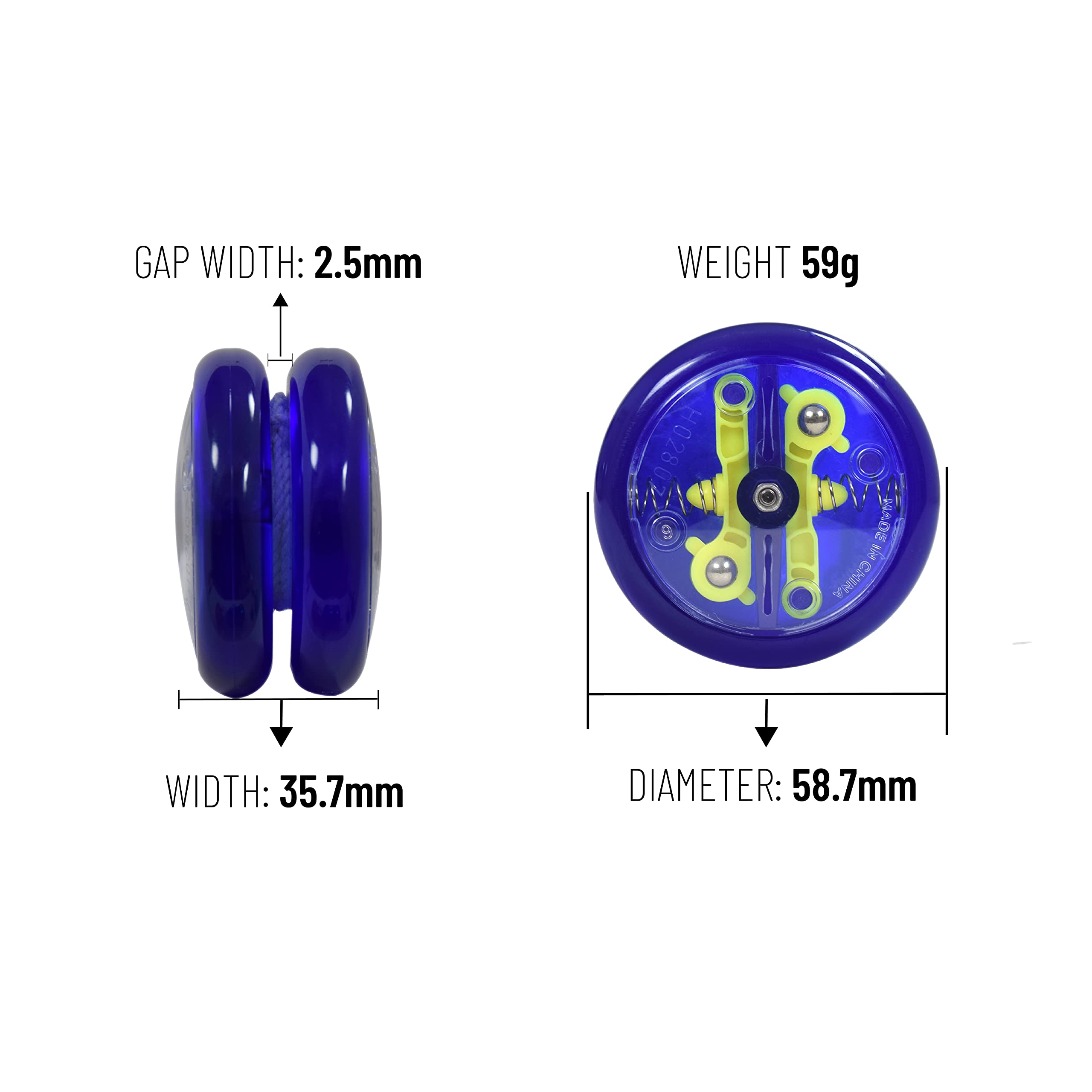Yomega The Original Brain long spin performance for smooth practice.