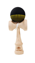 Yomega Pro Model Kendama in black with rubberized paint improves catching on cups and tip