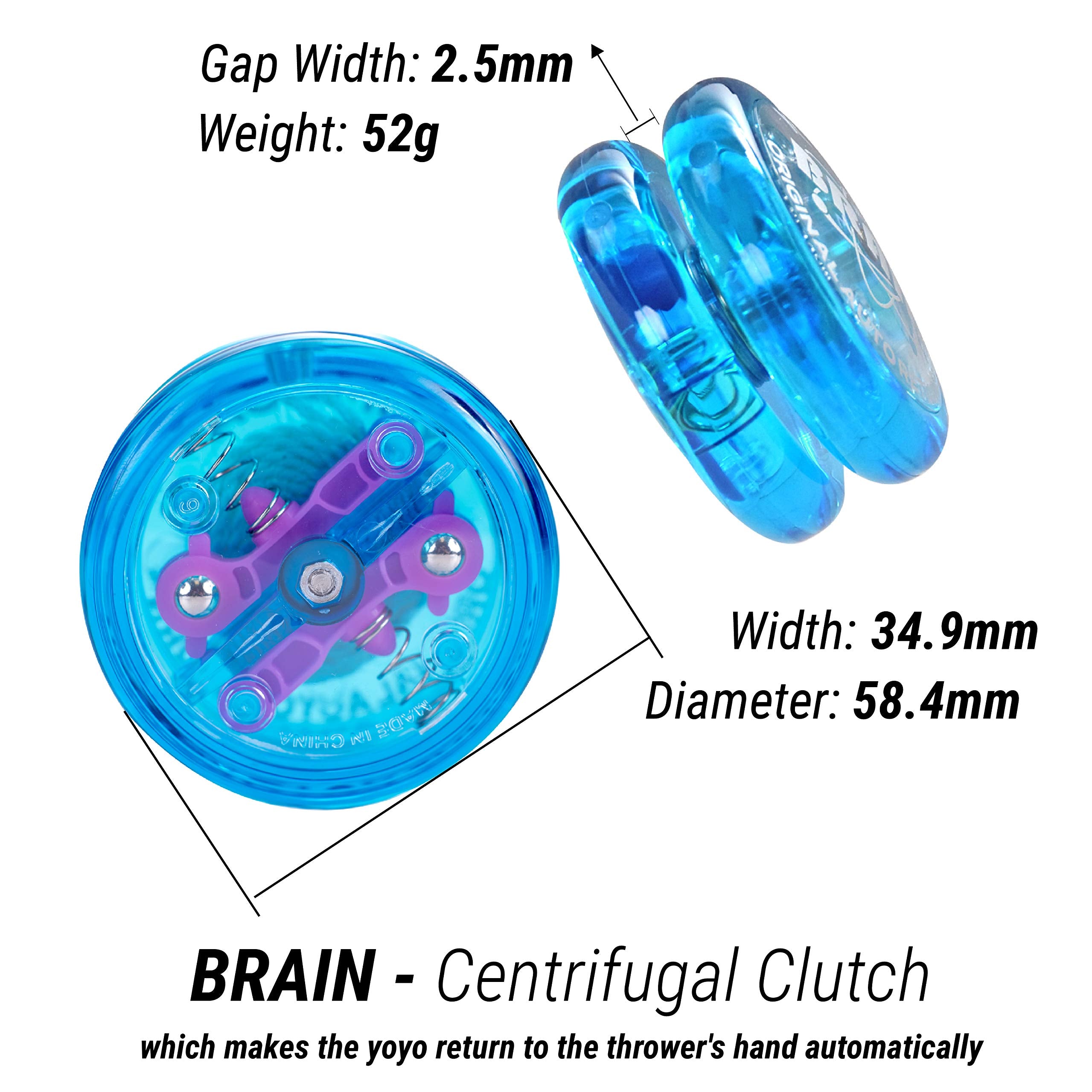 Yomega Spectrum Transaxle LED Yo-Yo delivers long spins with bright LEDs.