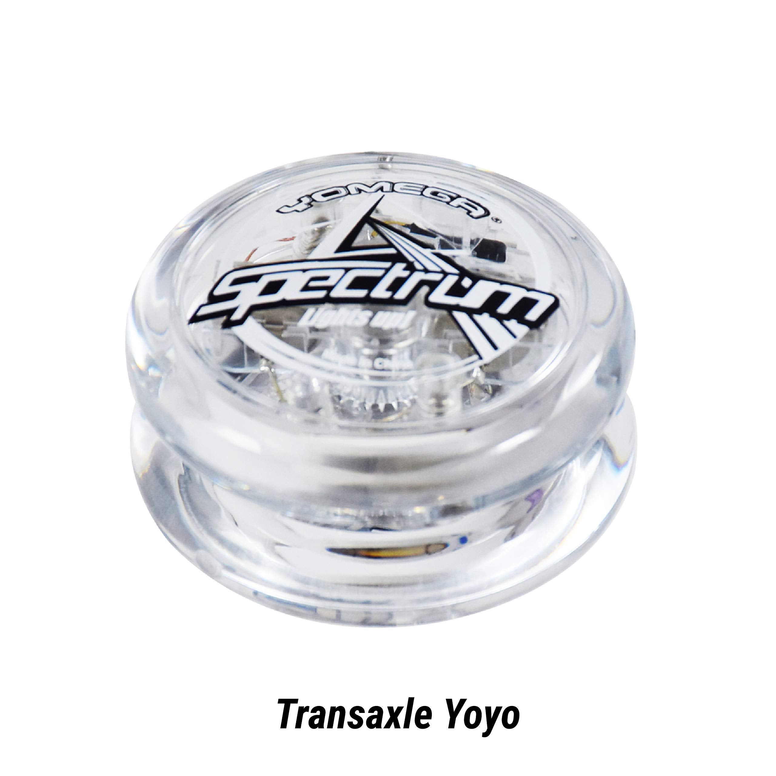 Yomega Spectrum transaxle outer shell shown for smooth spins and easy maintenance.