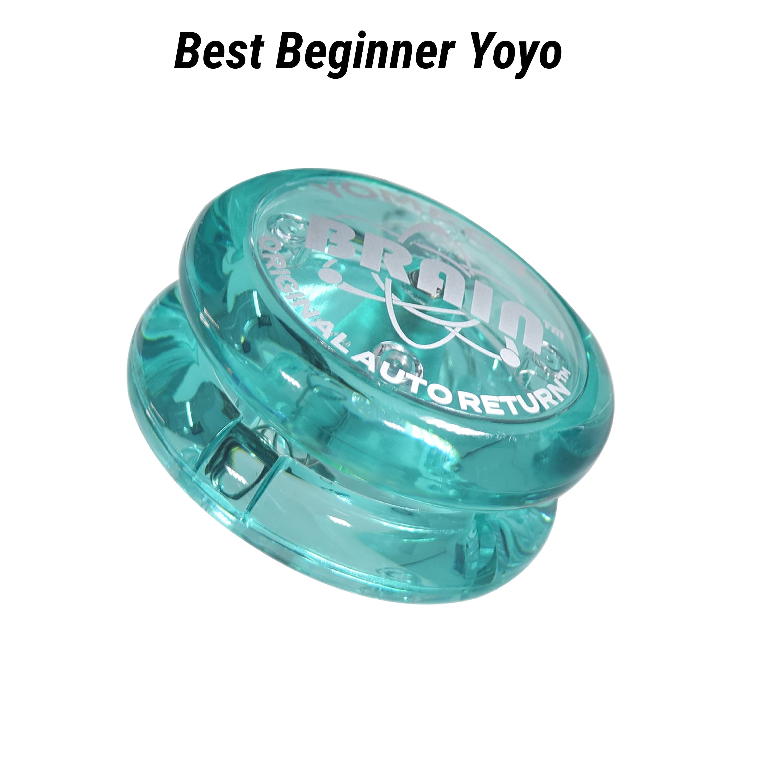 Yomega The Original Brain teal auto return detail, centrifugal clutch in action