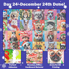 YOMESTE Advent Calendar cat puzzles British Shorthair for cozy December challenge