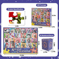 YOMESTE Advent Calendar cat puzzles days-13-24 for ongoing curiosity