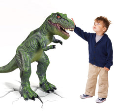 YONGJULE 28-inch Tyrannosaurus Rex inflatable for interactive play; durable for active kids.