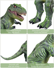 YONGJULE detailed dino figure with realistic textures for imaginative learning.