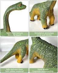 YONGJULE inflatable dinosaur stands up for imaginative play.