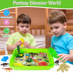 YongnKids dinosaur toys with volcano section encourage storytelling and role play.