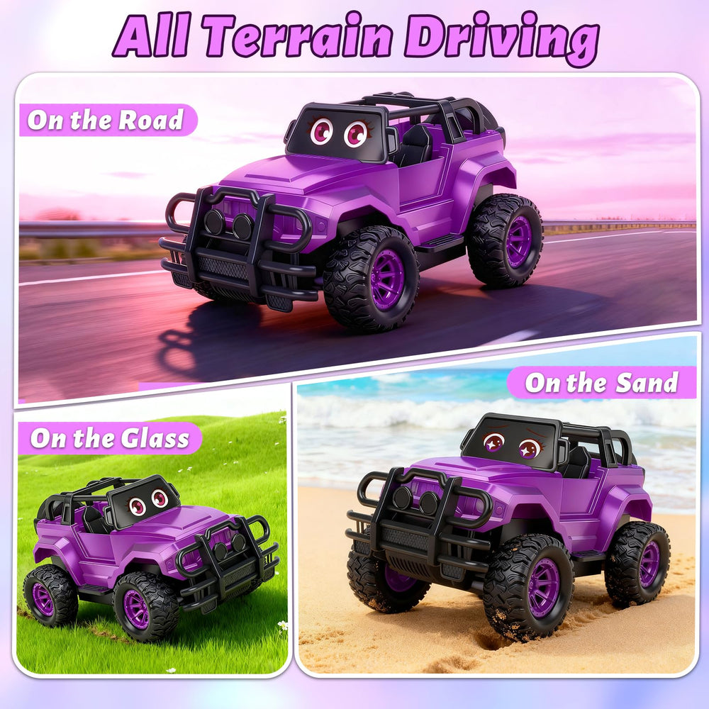 YongnKids RC car remote with simple buttons for easy control