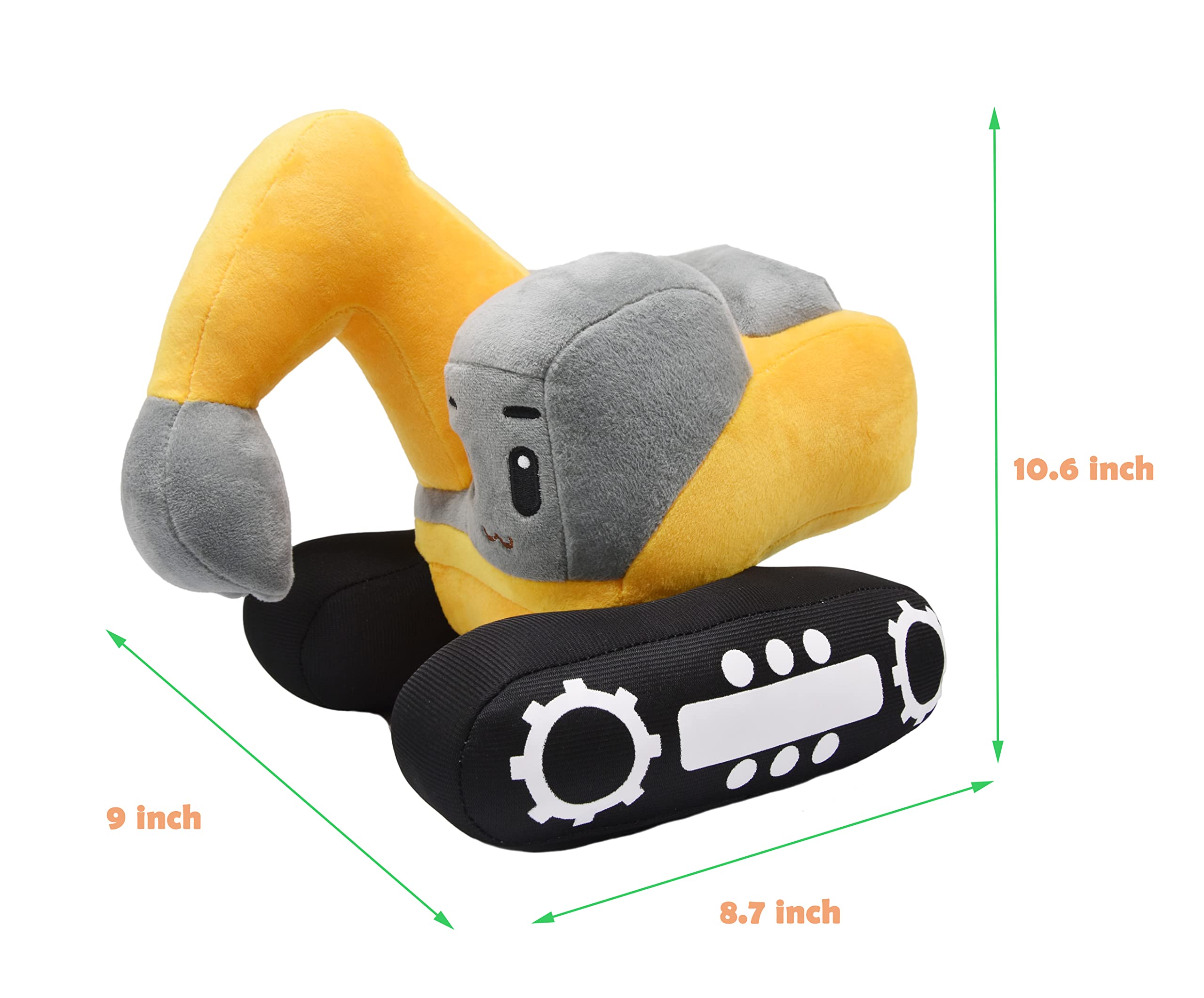 YONLIT cute digger plush makes a delightful gift for little builders.