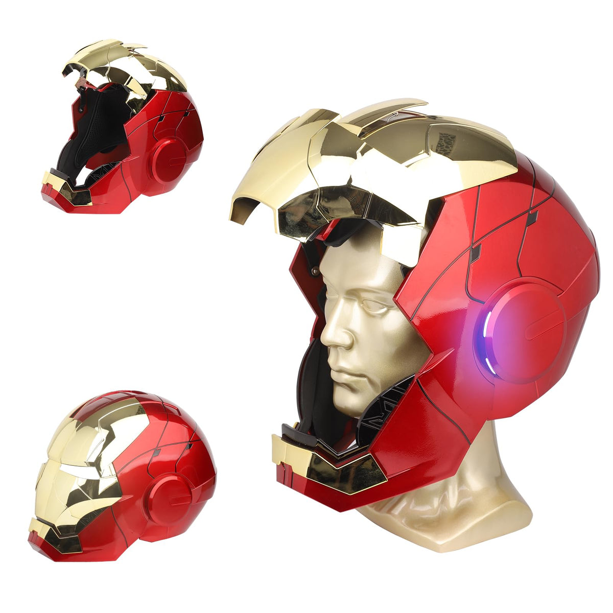 YONTYEQ MK5 helmet 1:1 wearable with lifelike cosplay appeal and durable build.