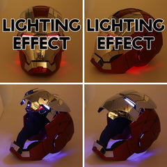 YONTYEQ MK5 helmet LED eyes and sounds boost display immersion.