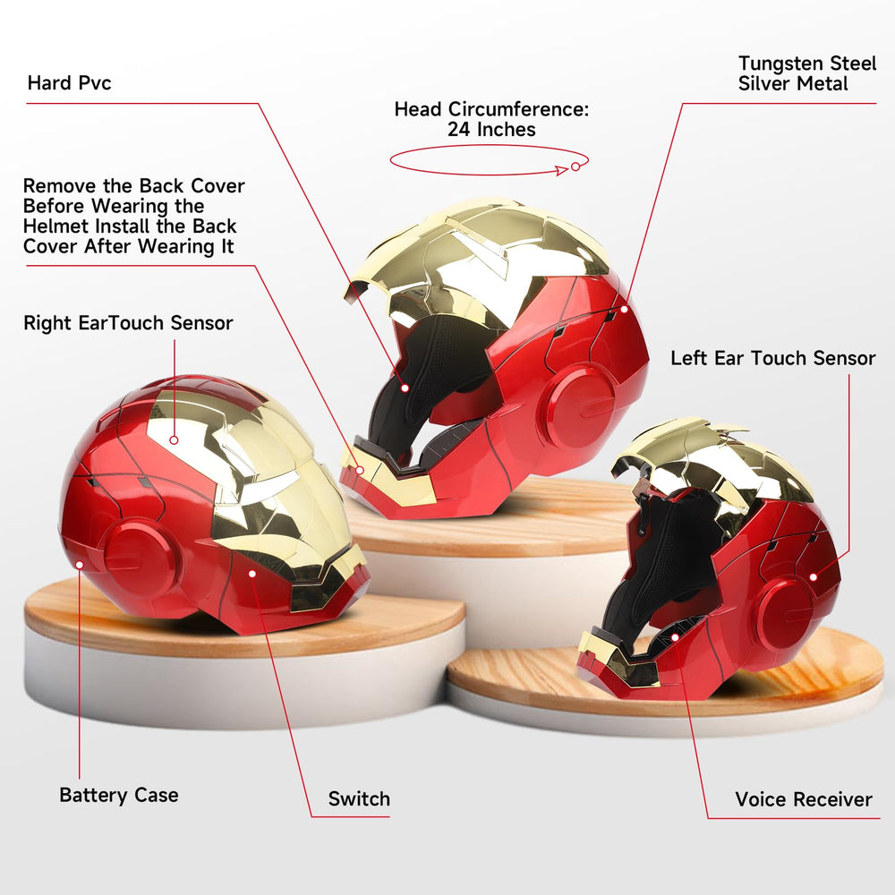 YONTYEQ MK5 helmet produces realistic sounds to enhance roleplay moments.