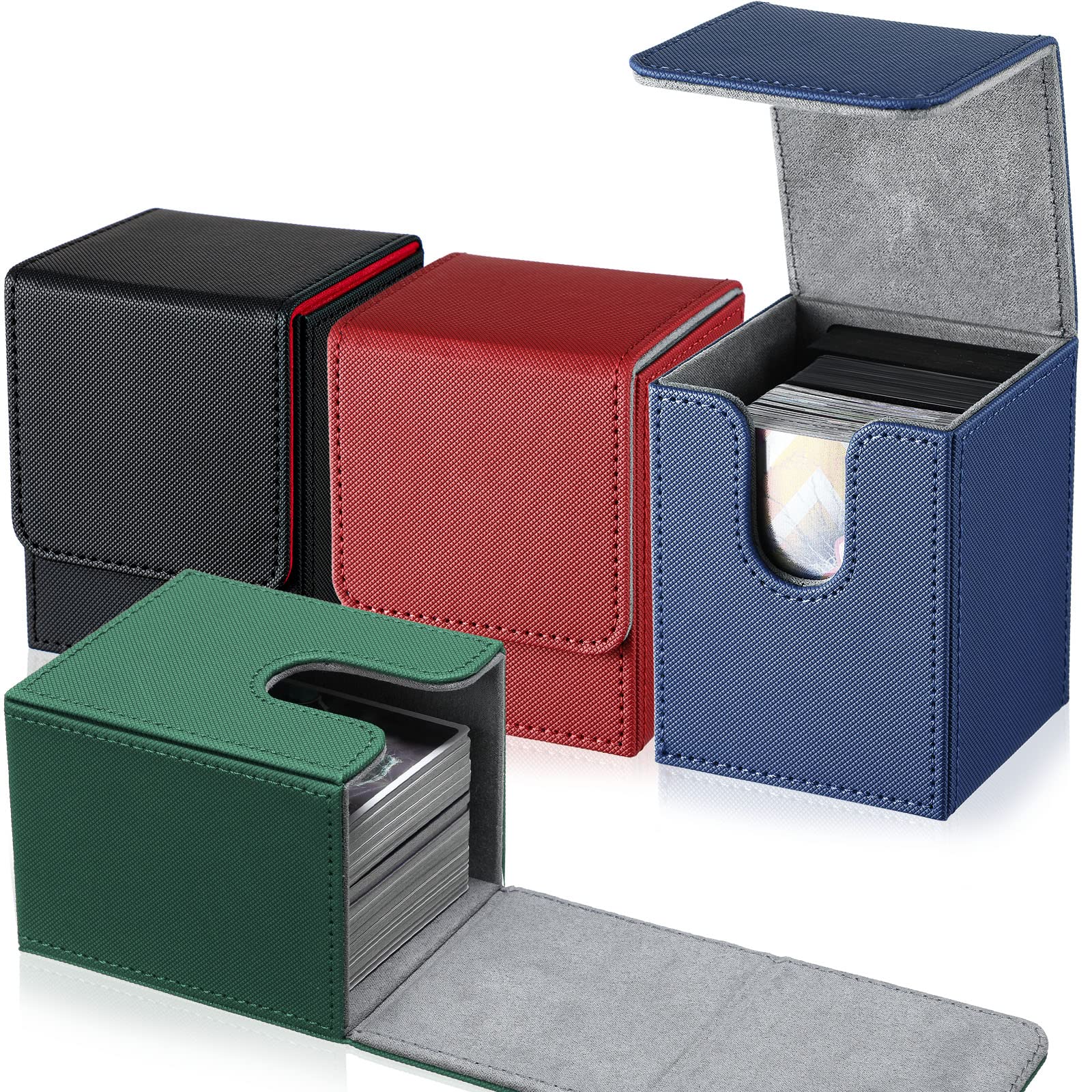 Yookeer leather deck box close-up shows magnetic closure for secure transport