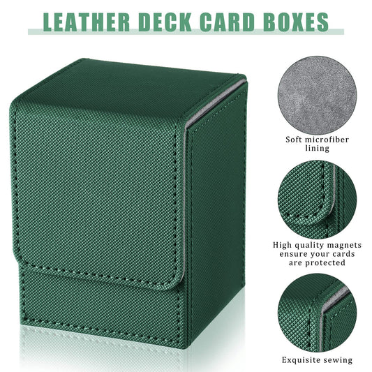 Yookeer deck boxes in four colors help organize collections at a glance