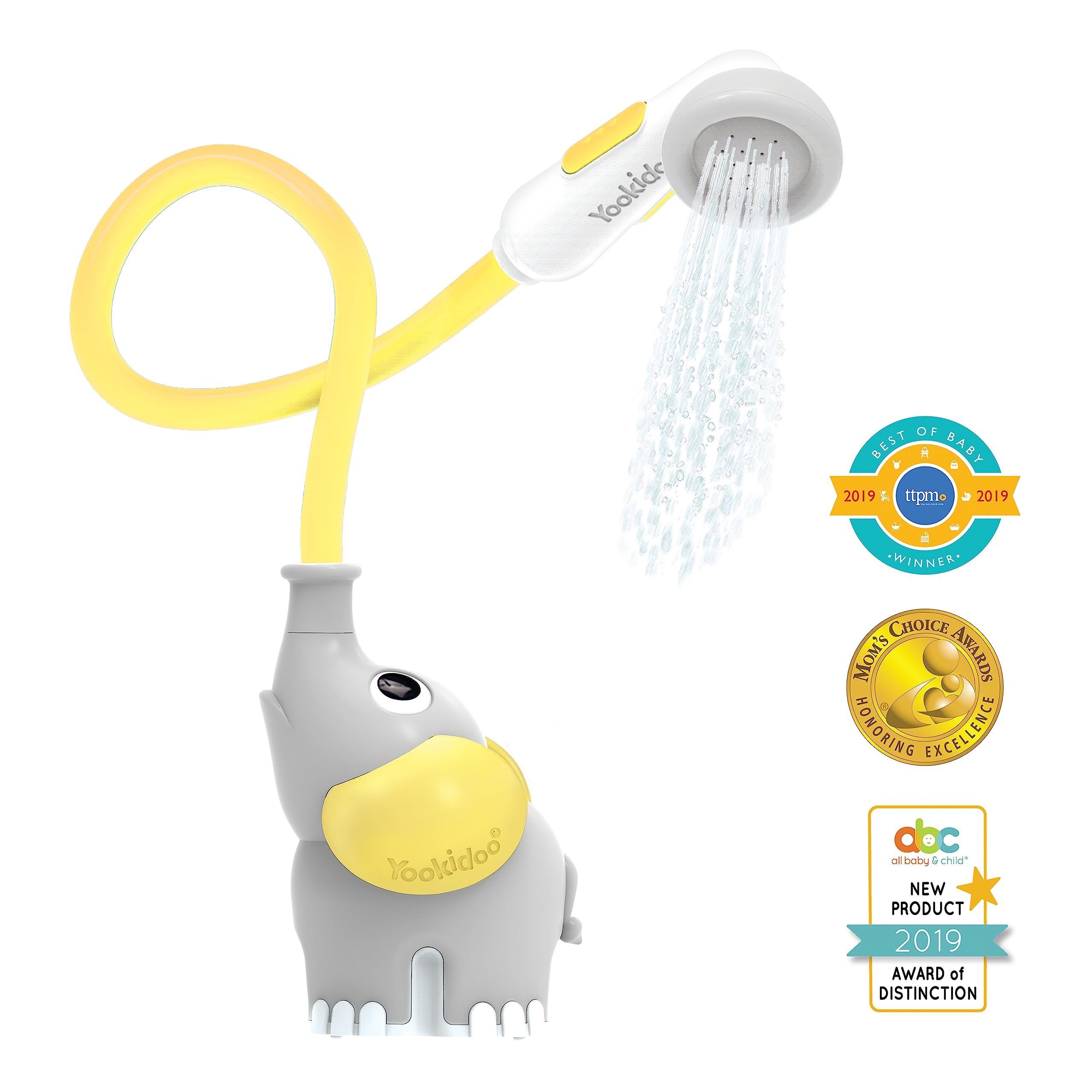 Yookidoo baby bath accessory simplifies rinsing tasks