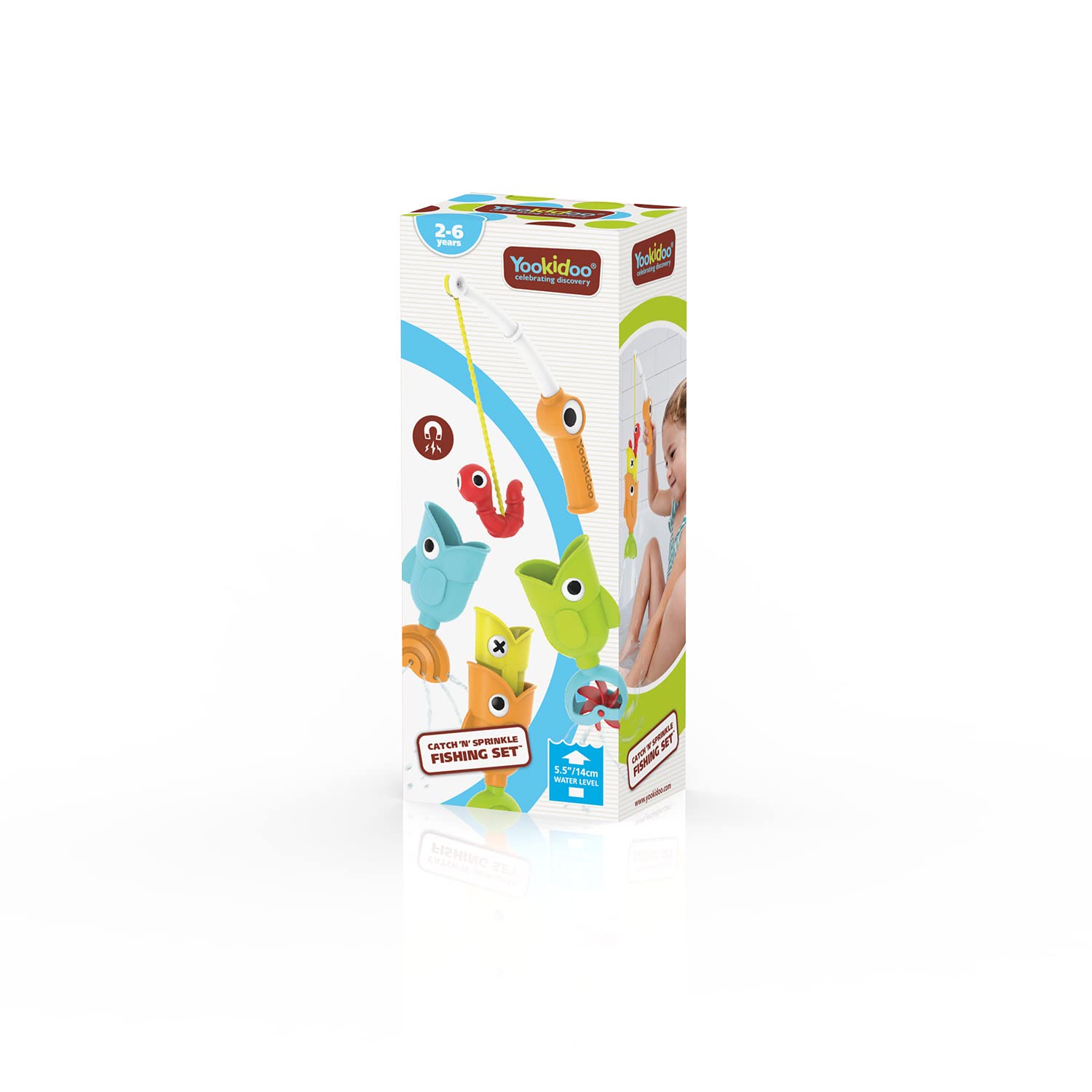 Yookidoo toddler toy floats safely for pool or tub play