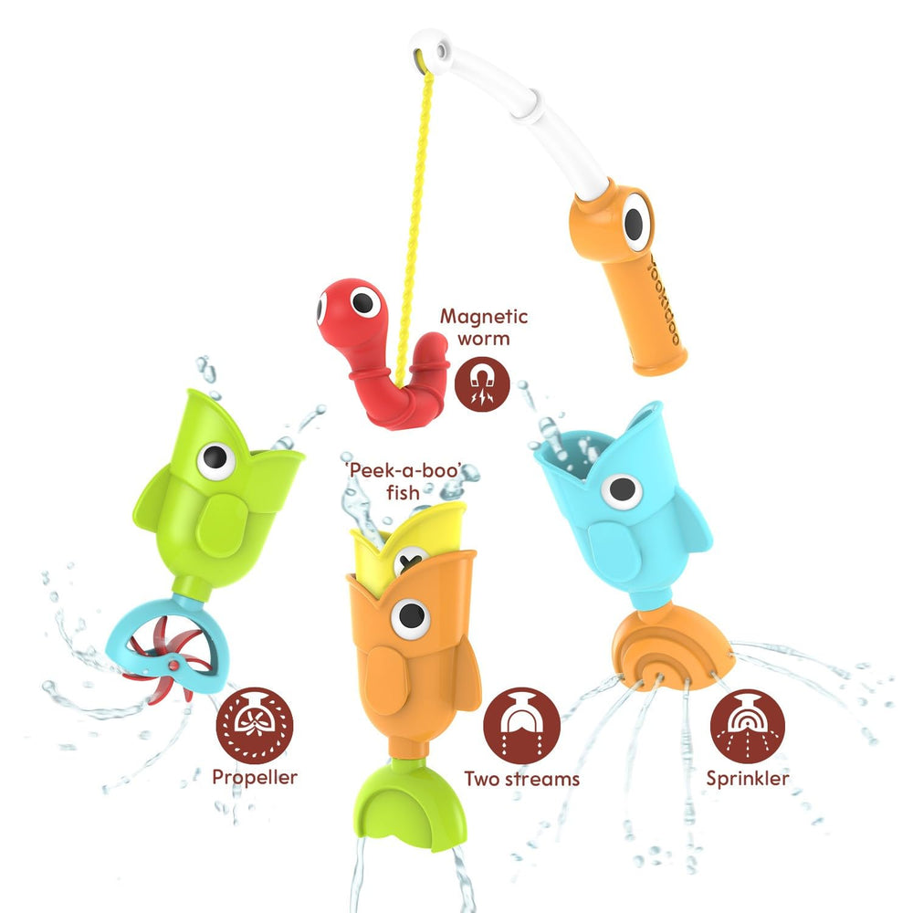 Yookidoo moving fish encourages imaginative sea play and exploration