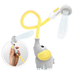Yookidoo Elephant bath head pours gently for newborns during bath time