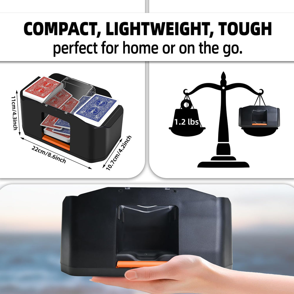 YOOUT compact design shown on table for portable home use